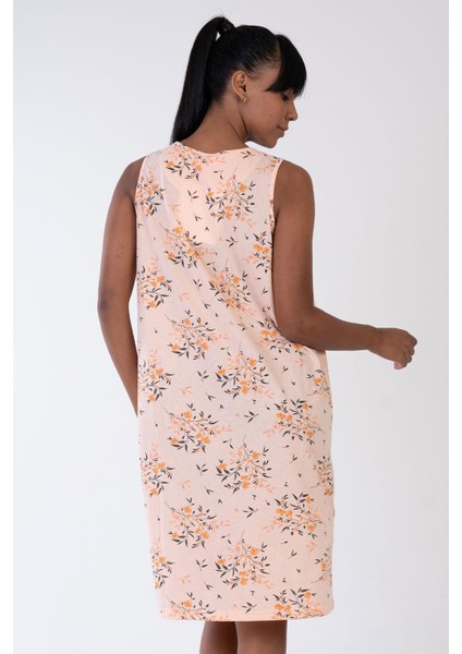 Kadın Sıfır Kol Somon Gecelik C3T9N3O161 fırsatları