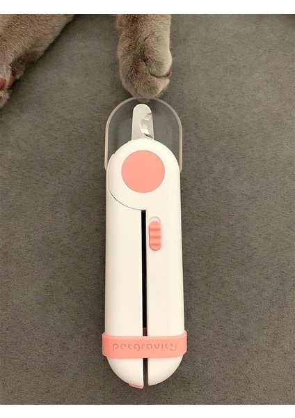 Yüksek Hassasiyetli Led Işıklı Evcil Hayvan Kedi Köpek Tırnak Makası Ve Törpü Ergonomik Tasarım Ve Kaymaz Tutuş