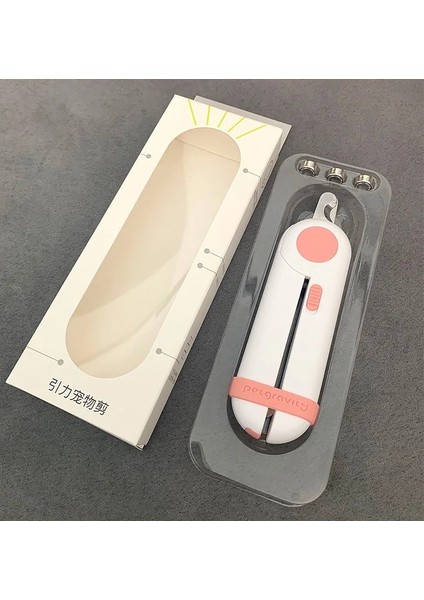 Yüksek Hassasiyetli Led Işıklı Evcil Hayvan Kedi Köpek Tırnak Makası Ve Törpü Ergonomik Tasarım Ve Kaymaz Tutuş