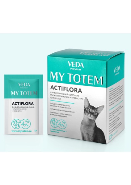 Premium My Totem Actiflora Kedi 30 Toz Saşe