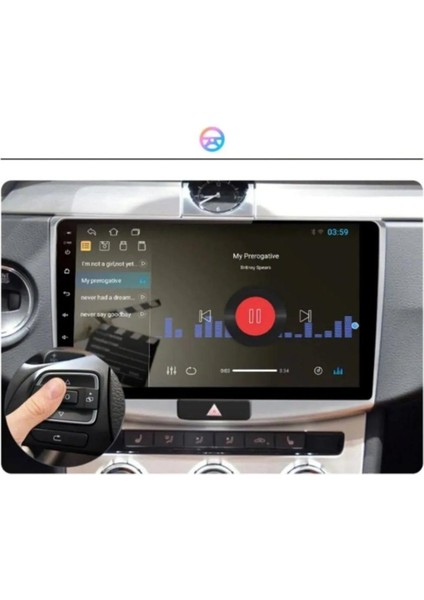 Volkswagen Passat B7- cc 4GB-64GB Cadencee Android QLED Multimedya Sistemi 10.1''