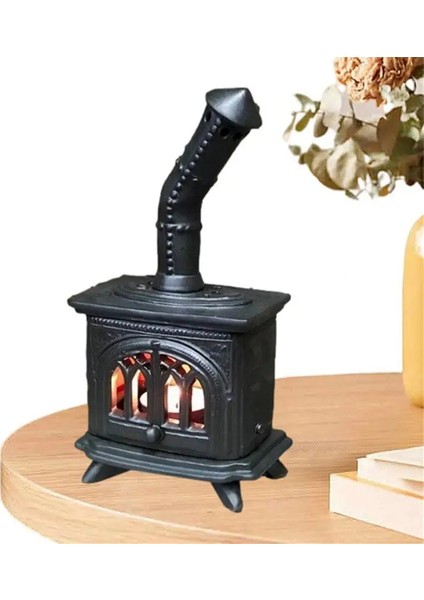 Şömine Tutucu Çay Işığı Sanat Mum Reçine Tutucular Oturma Odası Ev Yemek Odası Için (Yurt Dışından)