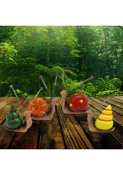 Mini Salyangoz Heykeli Bonsai Dekorasyonu, Ev Dekorasyonu Reçine El Sanatları, Açık Hava Bahçe Dekorasyonları (Yurt Dışından) modelleri