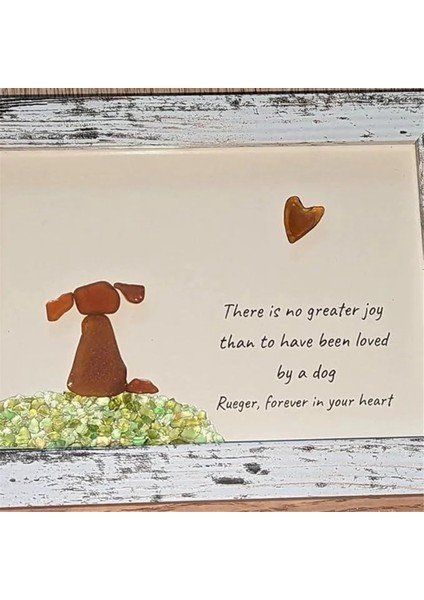 Deniz Camı Sanatı, Köpek Severler Için Benzersiz ve Çiçekler, El Yapımı Sanat Eserleri, Odun Duvar Dekoru (Yurt Dışından) indirimleri