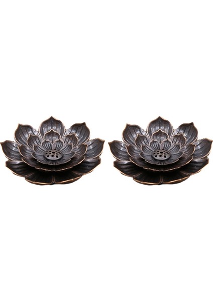 2 Adet Tütsü Brülörü, Çubuklar Için Tutucu, Çıkarılabilir Kül Tutuculu Lotus Çubuğu (Yurt Dışından)