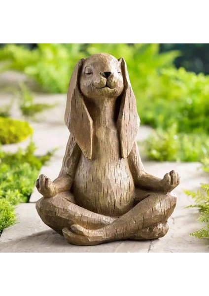 Yoga Pozu Reçine Bahçe Heykeli Süsleme Bahçe Sanatı Açık Hava Iç Mekan Dekorasyonu Ev (Yurt Dışından) fiyatları
