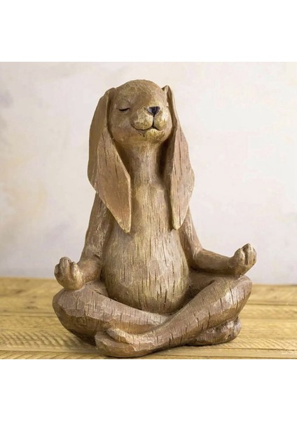 Yoga Pozu Reçine Bahçe Heykeli Süsleme Bahçe Sanatı Açık Hava Iç Mekan Dekorasyonu Ev (Yurt Dışından) modelleri