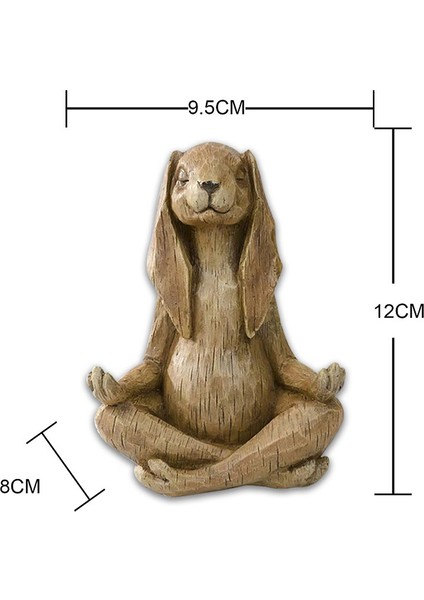 Yoga Pozu Reçine Bahçe Heykeli Süsleme Bahçe Sanatı Açık Hava Iç Mekan Dekorasyonu Ev (Yurt Dışından) fırsatları