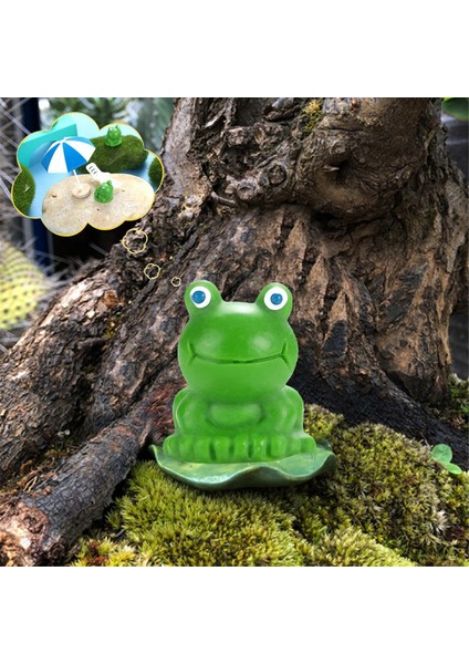 50 Adet Mini Kurbağa Bahçe Dekoru Yeşil Figürler Minyatür Ev Küçük Plastik Kurbağalar Peri (Yurt Dışından) modelleri