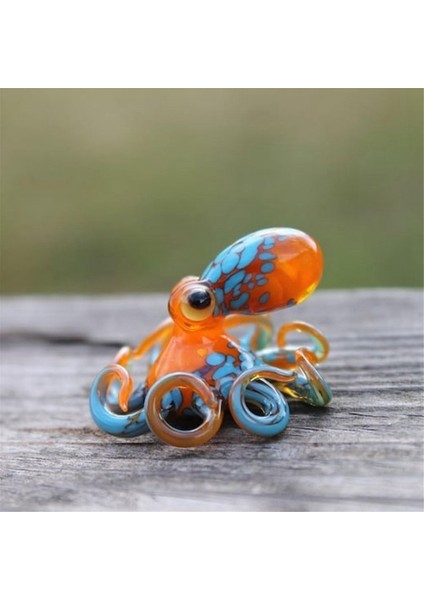 Büyüleyici Ahtapot Süsleri Okyanus Dekorasyon Hediyeleri, Renkli Sanat Mini Deniz Hayvanları Kristal,c (Yurt Dışından) fırsatları