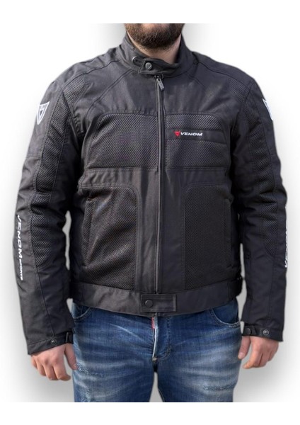 Dynamıc 4 Mevsim Motosiklet Montu Siyah