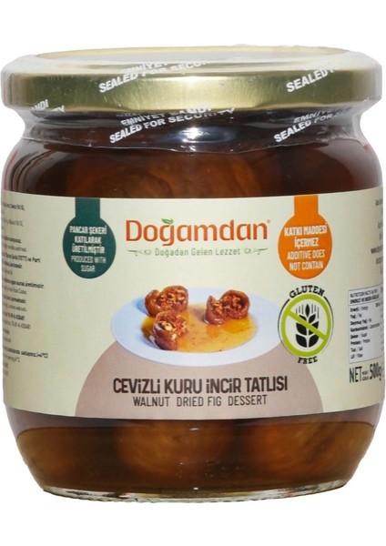 Doğamdan Cevizli Kuru İncir Tatlısı 500GR