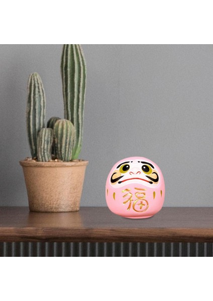 Daruma Heykeli Zanaat Dekoratif Kitaplık Dekor (Yurt Dışından) fırsatları