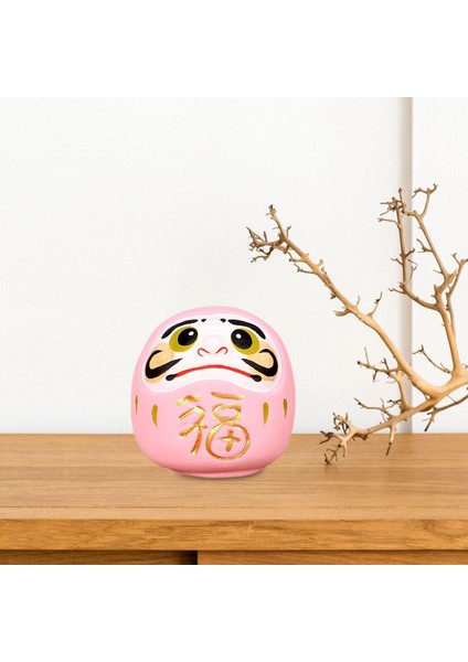 Daruma Heykeli Zanaat Dekoratif Kitaplık Dekor (Yurt Dışından) indirimleri