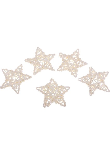 5/6 Şekil Rattan Hası Noel Süsü Parçalar Için (Yurt Dışından)