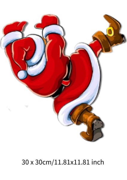 Noel Baba Tuvalet Stickerı Noel Dekoru Pvc Tuvalet Icı Için (Yurt Dışından) indirimleri