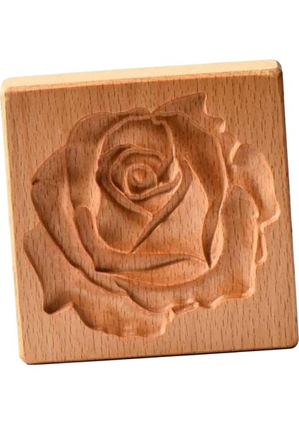 Kurabiye Kabartma Çiçekler Dekorasyon Kek Bakeware (Yurt Dışından)