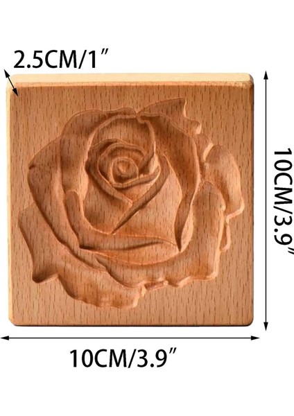 Kurabiye Kabartma Çiçekler Dekorasyon Kek Bakeware (Yurt Dışından) fırsatları