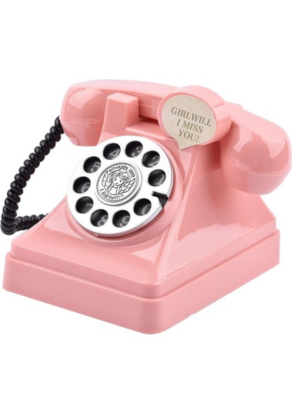 Telefon Para Tasarrufu Kutusu Vintage Telefon Dolap Için Para Tasarrufu Pot (Yurt Dışından) fiyatları