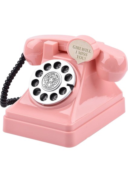 Telefon Para Tasarrufu Kutusu Vintage Telefon Dolap Için Para Tasarrufu Pot (Yurt Dışından) indirimleri