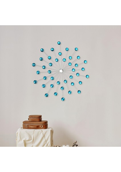 Dekoru Bling Metal Ev Dekoratif Giriş Odası Ev Mavi (Yurt Dışından) fiyatları
