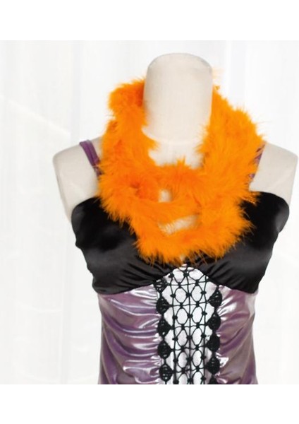 6ft Marabou Tüyü - Kostüm Aksesuarı Turuncu (Yurt Dışından) indirimleri