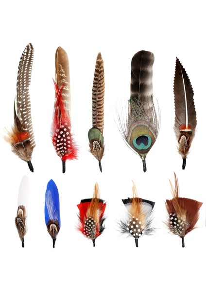 Ş Tüyleri El Sanatları Fedora Şı Için Tüyler Şı Trilby Ş A (Yurt Dışından)