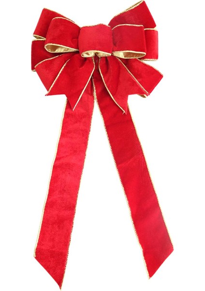 I Oturma Odası Kırmızı Için Noel Yay Icı Zanaat Kolye Süsleme (Yurt Dışından)