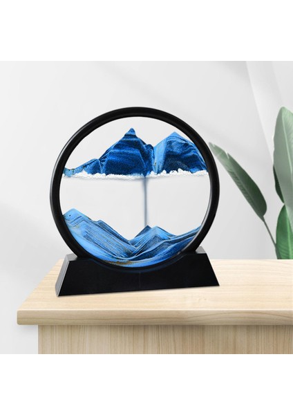 Kum Sand-Scapes Masaüstü Dekor Mavi Yuvarlak (Yurt Dışından) fırsatları