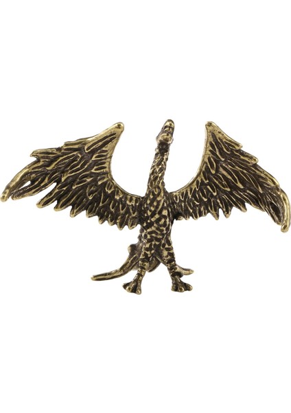 Oturma Odası Cafe Centerpiece Için El Işi Pirinç Alev Phoenix Süsleme (Yurt Dışından)