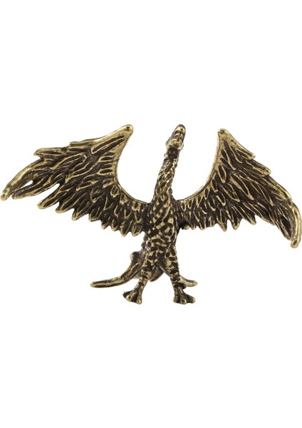 Oturma Odası Cafe Centerpiece Için El Işi Pirinç Alev Phoenix Süsleme (Yurt Dışından) modelleri