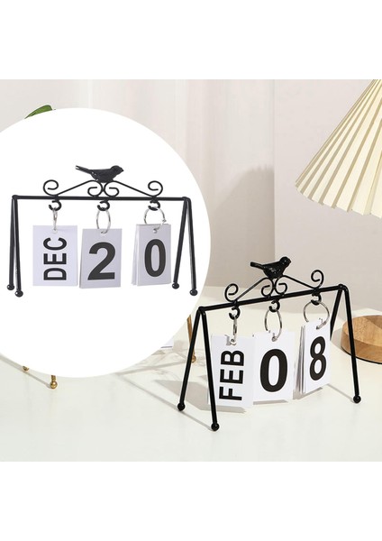 Takvimi Kullanılabilir Flip Takvim Ayakta Metal Stand (Yurt Dışından) modelleri