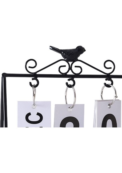 Takvimi Kullanılabilir Flip Takvim Ayakta Metal Stand (Yurt Dışından) fırsatları