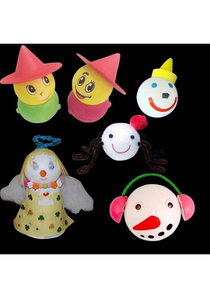 Küçük Polistiren Ük Topları Dıy El Sanatları Noel Dekoru Çocuk 120MM (Yurt Dışından) fiyatları