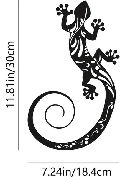 Metal Gecko I Modern Dekorasyonu Patio Çiti Için (Yurt Dışından) indirimleri