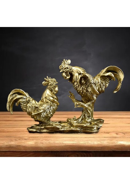 Tavuk Heykelcik El Sanatları Reçine Heykeli Partisi Ev Dekorasyonları Için B (Yurt Dışından) indirimleri