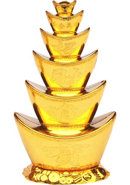 Heykel 2024 Yıl Dekor Fortune Heykelcik Oturma Odası Için 6 Katlı Külçeler (Yurt Dışından) fiyatları