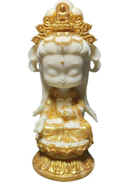 Buda Heykel Fengshui El Sanatları Dekor Için Figürü (Yurt Dışından)