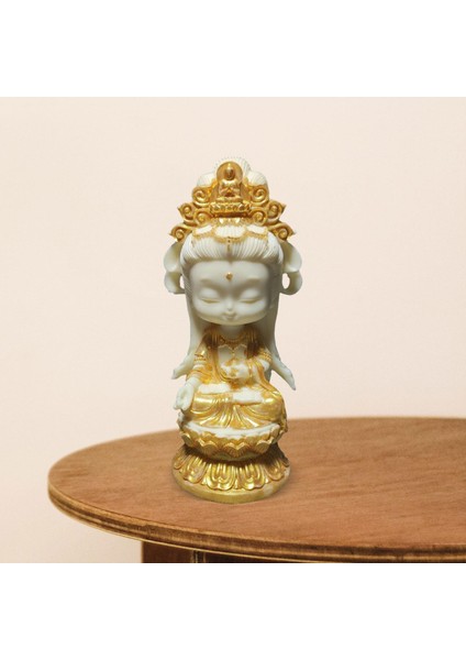 Buda Heykel Fengshui El Sanatları Dekor Için Figürü (Yurt Dışından) indirimleri