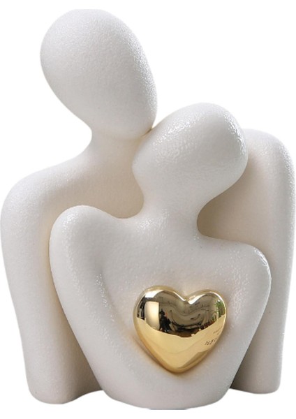 Günü Için Sarılma Çifti Heykelciği Ev Üstü Dekorasyonu Odası (Yurt Dışından) fiyatları