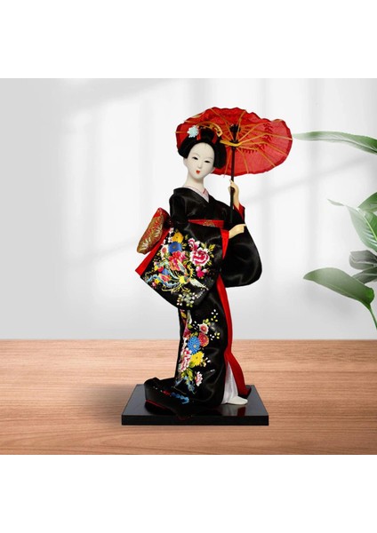 12" Japon Geyşa Kız Heykeli Figür Dekorasyon Için (Yurt Dışından) modelleri