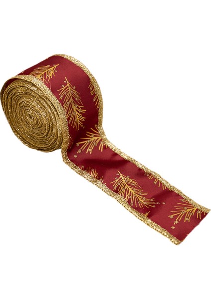 Noel Kurdelesi Kendin Yap Hediye Paketleme Kurdelesi Tebrik Kartları El Yapımı El Sanatları Kırmızı (Yurt Dışından) fiyatları