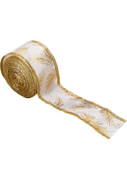 Noel Kurdelesi Noel Kurdelesi Çok Amaçlı Kendin Yap Noel Dekorasyonu Tel Kenar Beyaz (Yurt Dışından)