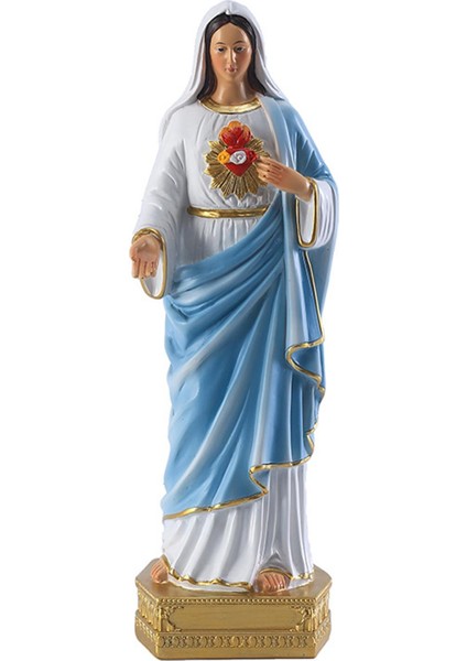 Heykel Poli Heykelcik Hıristiyan Dua Eden (Yurt Dışından)