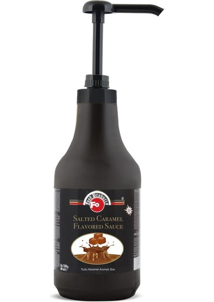 Tuzlu Karamel Aromalı Profesyonel Sos 2,5 kg (Pompa Hediyeli)