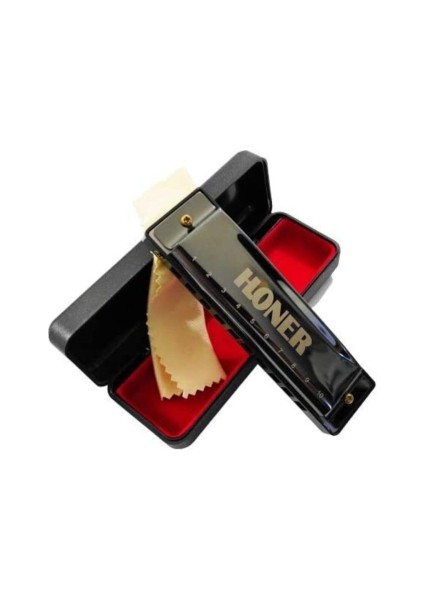 H1005 Özel Kutusunda, 10 Delikli, Metal Gövdeli, Chromatic Harmonica Mızıka