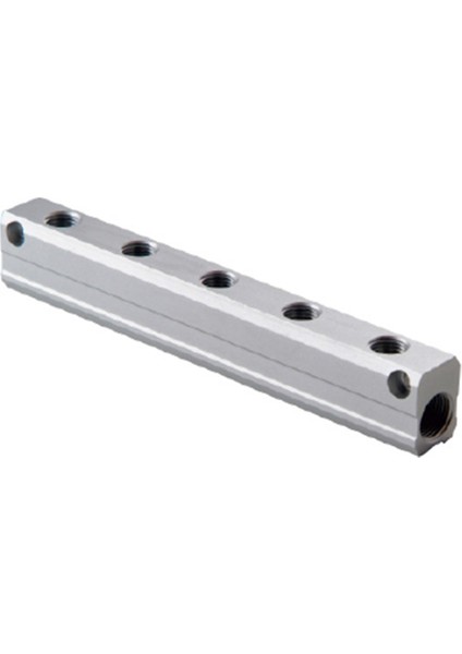 700M-7F 1/4 Bağlantı Bloğu Yedili 3/8-1/4