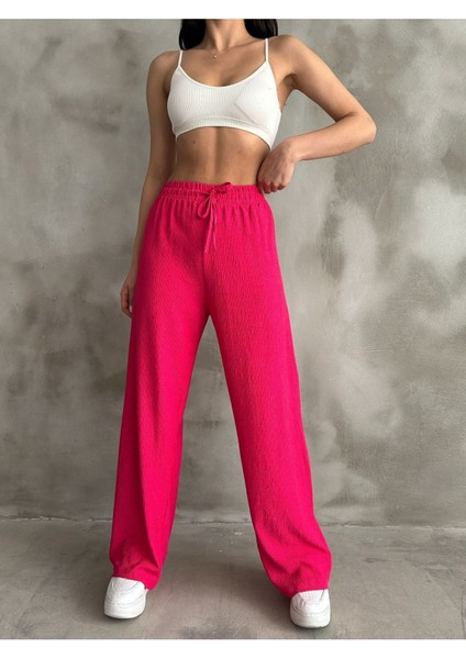 Kadın Beli Lastikli Palazzo Pantolon fırsatları