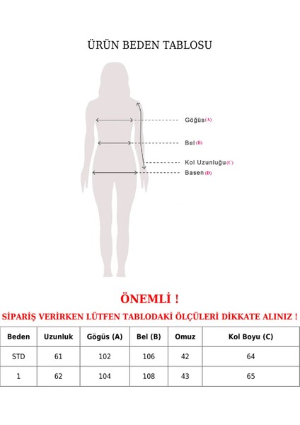 Tek Cepli Triko Kadın Kazak -Ekru