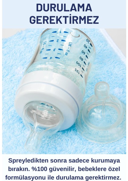 Resteril Hijyen Spreyi Baby&Kids 100x5000ml Bebek Biberon Sterilizatör Emzik Temizleyici Dezenfektan fırsatları